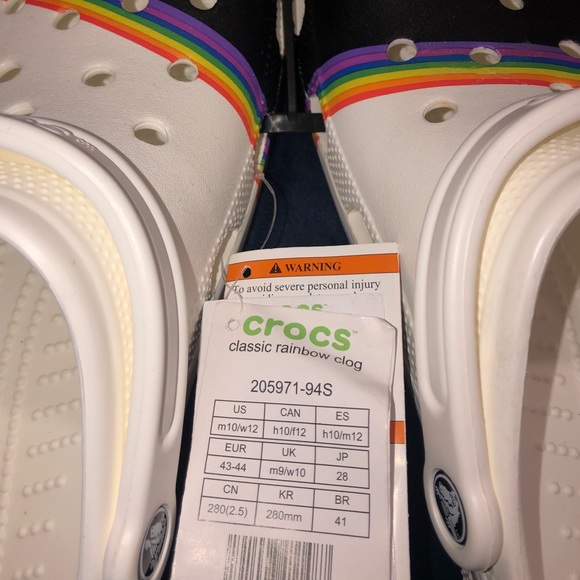 Classic Rainbow Crocs - Picture 2 of 6